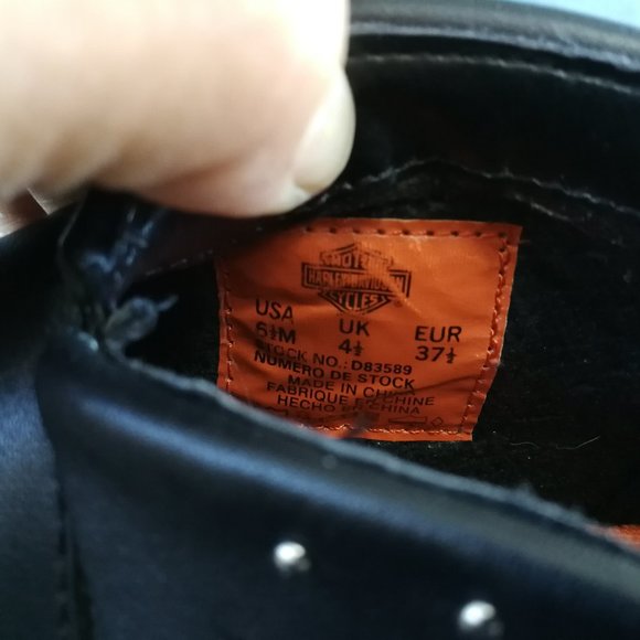 Harley-Davidson 3.75-Inch Hi-Heel Shoes size 6 1/2 - Picture 8 of 8